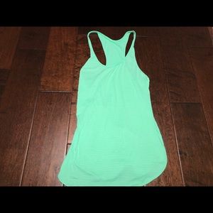 Lime green lulu lemon tank!!
